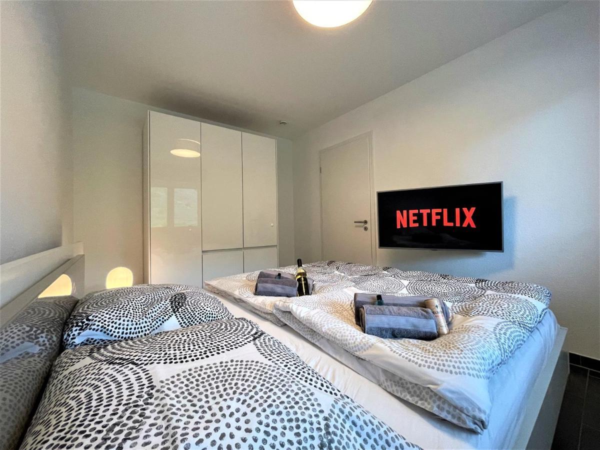 Moselpromenade Villa Moselufer, Panorama & Burg Cochem Blick, Netflix, Balkon Exterior foto